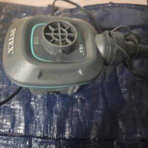 Intex Gray Quick-Fill Electric Air Pump - 110V